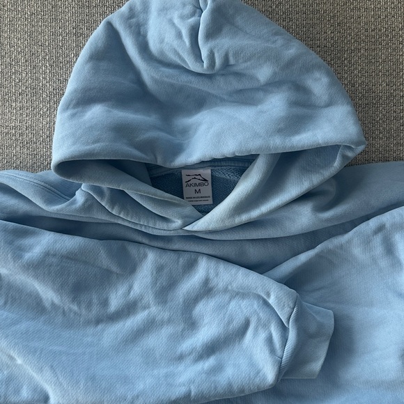 AKIMBO - Light Blue Hoodie - Picture 2 of 6